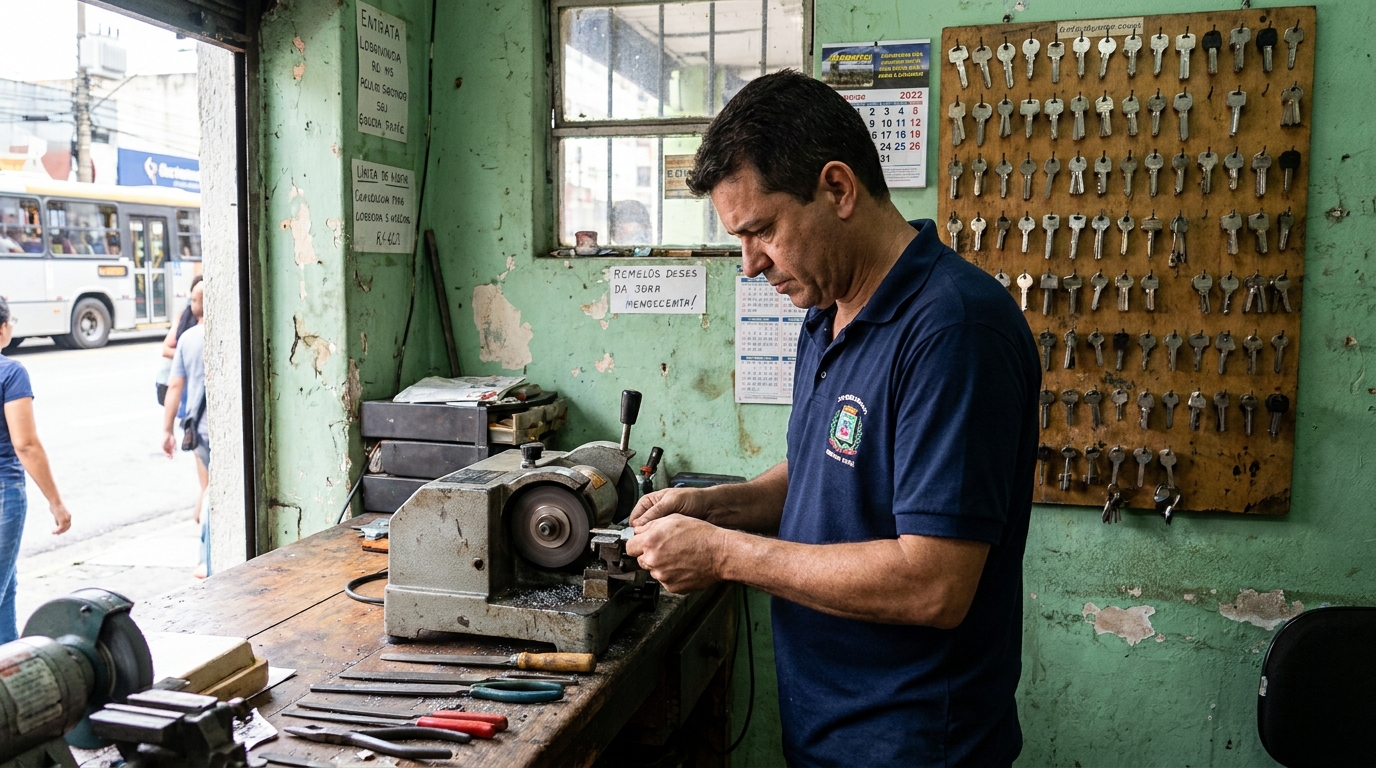 Cópia de chave em Santo André‑SP