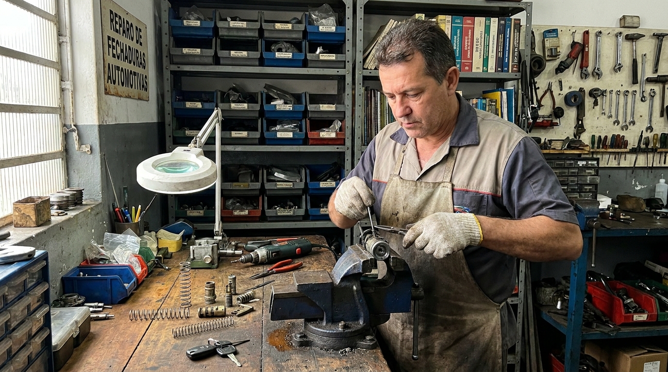 Troca de Segredo do Miolo da Porta em Botucatu‑SP